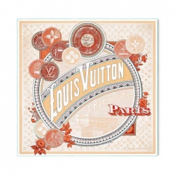 ルイ ヴィトン マルメリュヴェルーズシルクスカーフ 90 x 90cm