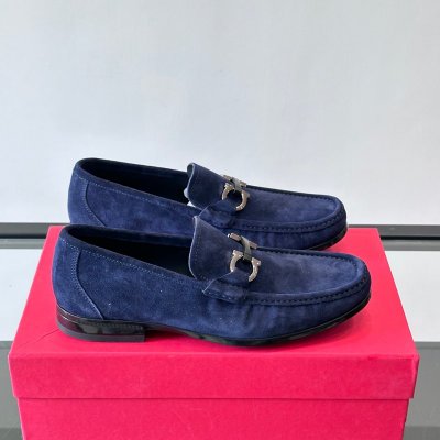 フェラガモ メンズ スニーカー スエード 39-44