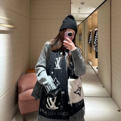 ルイ ヴィトン 新作ストール Cold Reykjavik 190 x 46.0cm