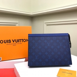 LOUIS VUITTON ポシェット ボヤージュ ダミエ グラフィット メンズ 27×21cm