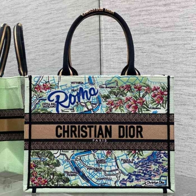 ディオール トートバッグ 36×18×28cm