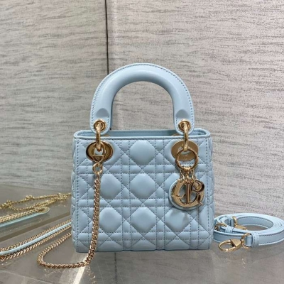 ディオール ハンドバッグ レディディオール 17×7×15cm