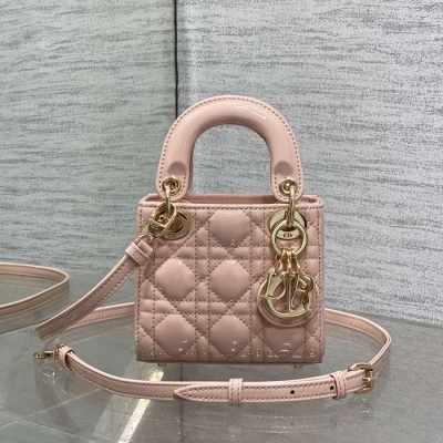 ディオール ハンドバッグ レディディオール 12×10×5cm