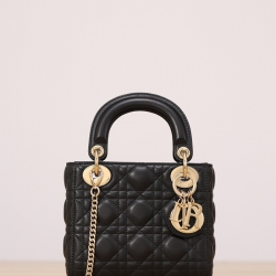 ディオール ハンドバッグ レディディオール 17×15×7cm