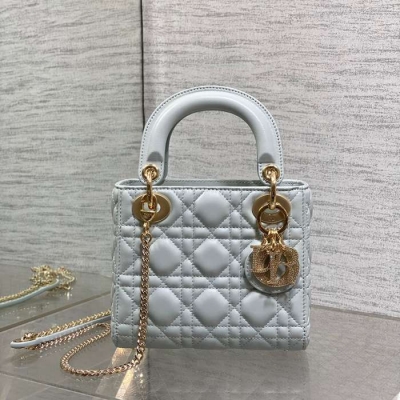 ディオール ハンドバッグ レディディオール 17×7×15cm