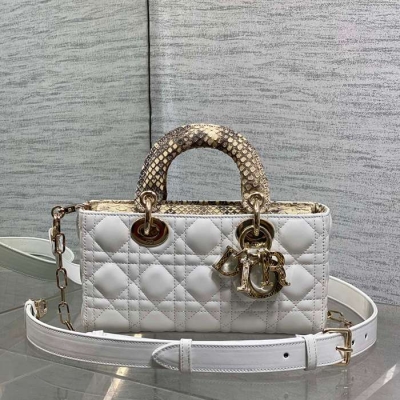 ディオール ハンドバッグ レディディオール 22×cm