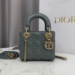 ディオール ハンドバッグ レディディオール 17×15×7cm