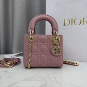 ディオール ハンドバッグ レディディオール 17×15×7cm