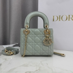 ディオール ハンドバッグ レディディオール 17×15×7cm