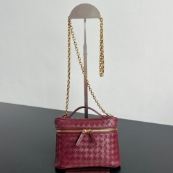 BV ショルダーバッグ レザー ポーチ 化粧ポーチ 19×14×3cm