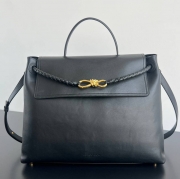 BV ショルダーバッグ レザー ハンドバッグ チャオチャオ 42×32×15cm