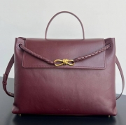 BV ショルダーバッグ レザー ハンドバッグ チャオチャオ 42×32×15cm