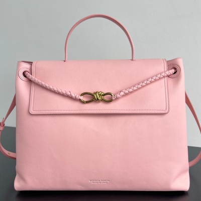 BV ショルダーバッグ レザー ハンドバッグ チャオチャオ 42×32×15cm