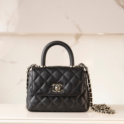 シャネル ハンドバッグ ココハンドル 11.5×14.5×5.5cm