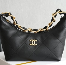 シャネル ショルダーバッグ ホーボー 24×28×8cm