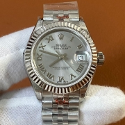 ROLEX M279174 デイトジャスト 28mm シルバーローマ レディース