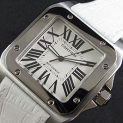 CARTIER サントス100 コピー時計 国内即発