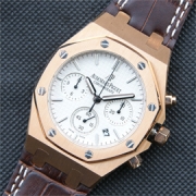 AUDEMARS PIGUET ロイヤルオーク 42mm ピンクゴールド ブラウン革ベルト 先行販売