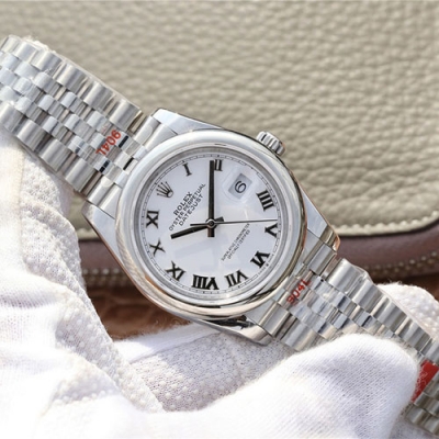 ROLEX M126200 デイトジャスト 36mm ホワイトローマ 2024高品質 贈り物