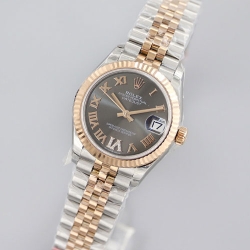 ROLEX M278271 デイトジャスト 31mm グレーローマ コピー