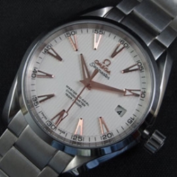 OMEGA シーマスター アクアテラ Asian ETA搭載 自動巻き ホワイト