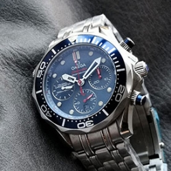 OMEGA 212.30.44.50.03.001 シーマスター ブルーダイヤル ポイント獲得