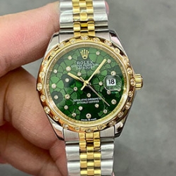 ROLEX M278343RBR デイトジャスト 31mm グリーン レディース 2024新品