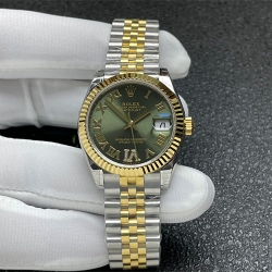 ROLEX M278273 デイトジャスト 31mm グリーンVIダイヤ 新品