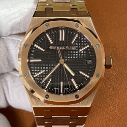 AUDEMARS PIGUET 15510OR BF製 ロイヤルオーク 41mm ブラック 高品質