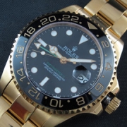 ROLEX GMTマスター II 金無垢 付属品なし コピー