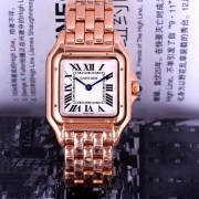 CARTIER WGPN0007 パンテール ドゥ カルティエ MM クォーツ シルバー ピンクゴールド