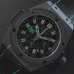 HUBLOT キングパワー スパイダーバン クォーツ搭載 高精度