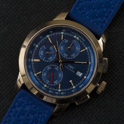 IWC パイロット クロノグラフ ブルー文字盤 メンズ コピー