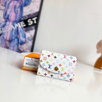 LOUIS VUITTON ロザリー コインパース モノグラム マルチカラー レディース 11×8×2.5cm