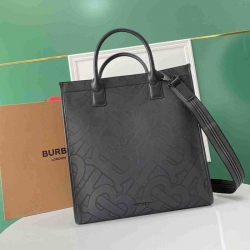 BURBERRY トートバッグ ジャカード メンズ 37.5×35.5×15cm