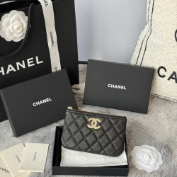 CHANEL カードケース カーフレザー レディース 11×7.5cm