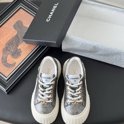 【CHANEL】25Cスニーカーレディース