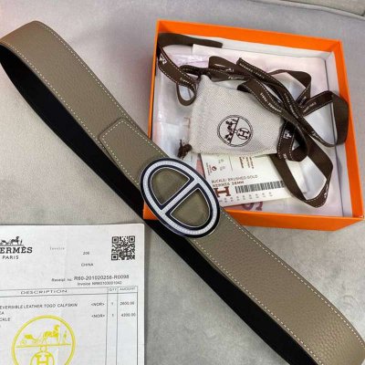 エルメス メンズ ベルト 単面 3.8cm