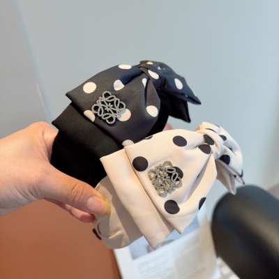 ロエベ スタイル ヘアバンド ボウ