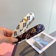 ミュウミュウ スタイル ヘアバンド サテン