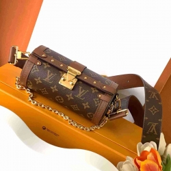 LV ショルダーバッグ ハンドバッグ パピヨントランク 19×9×9cm