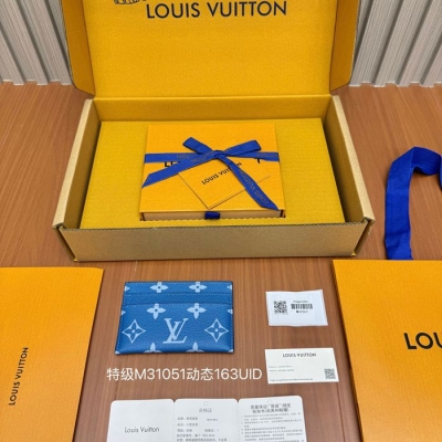 LOUIS VUITTON ダブルカードケース モノグラム キャンバス メンズ 11×7×1.5cm