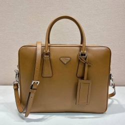 PRADA ブリーフケース スリム メンズ 37×28×3.5cm