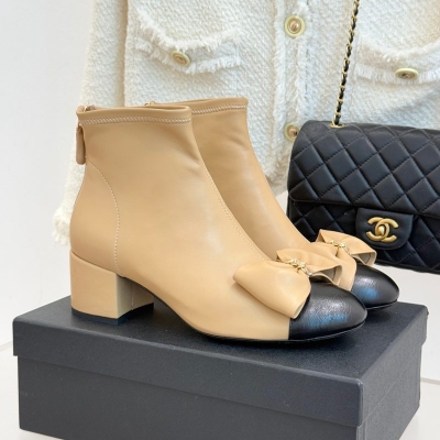 【CHANEL】25Kブーツレディース
