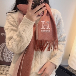 エルメス 両面スカーフ 35x200cm