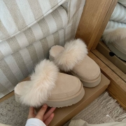 【UGG】2026ティズモファースリッポンルームシューズレディース