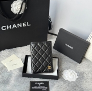 CHANEL パスポートケース ラムスキン ユニセックス 14.5×10.5×2cm