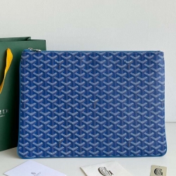 GOYARD MGM クラッチバッグ コットンキャンバス ユニセックス 37×26×1.5cm