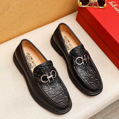 フェラガモ メンズ ビジネスシューズ 38-44