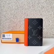 LOUIS VUITTON ポケット オーガナイザー モノグラム エクリプス メンズ 7.5×11.1×1cm